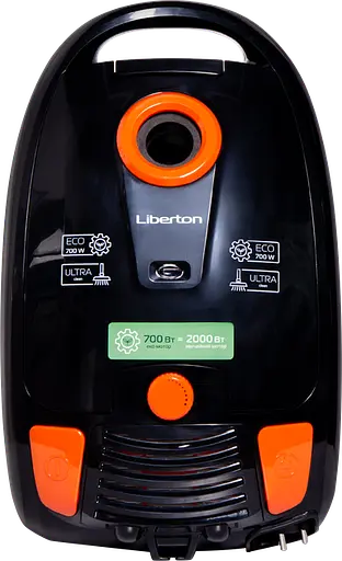 Пилосос LIBERTON LVC-0701B ECO Black (мішок) - фото 3