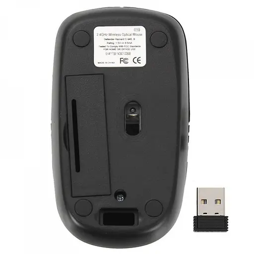 Комплект Defender Harvard C-945 клавіатура та миша (чорна) - фото 5