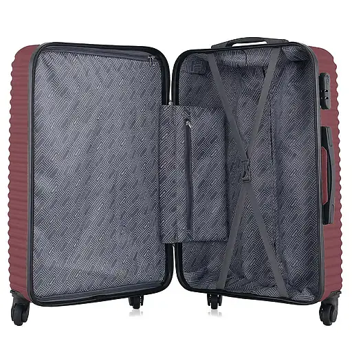 Валіза Semi Line 24" M Burgundy (T5574-4) - фото 2