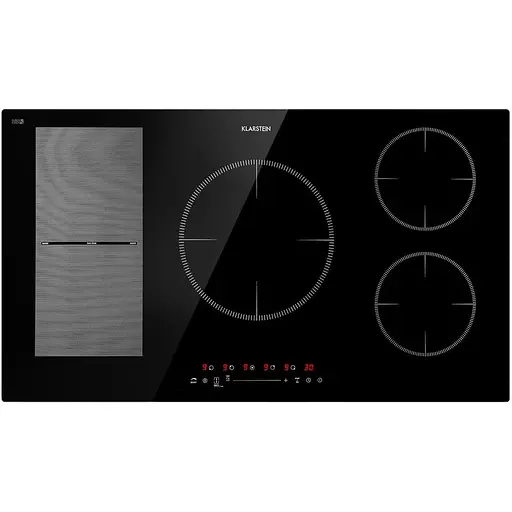 Встраиваемая индукционная варочная поверхность Klarstein Delicatessa 90 Hybrid Черный (10035181)