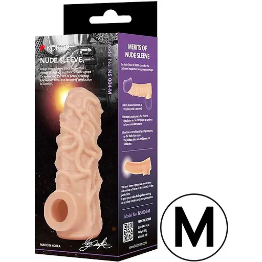 Насадка на член Kokos Nude Sleeve NS 004 M - фото 3