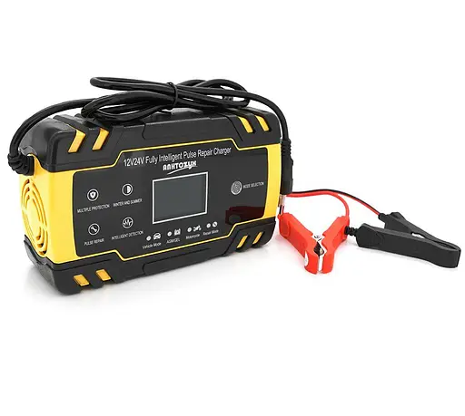 Зарядний пристрій імпульсний для акумулятора AGM ANHTCZYX ZYXJ30 12V/24V 4-8Ah (MF, WET, AGM, GEL)