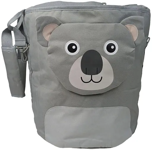 Містка дитяча сумка для іграшок LS 35L сіра sum0028895 - фото 2