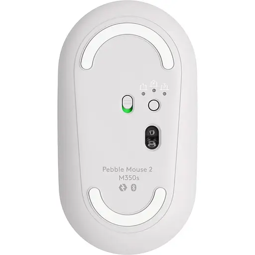 Бездротова миша Logitech Pebble Mouse 2 M350s White Bluetooth (910-007013) - фото 5