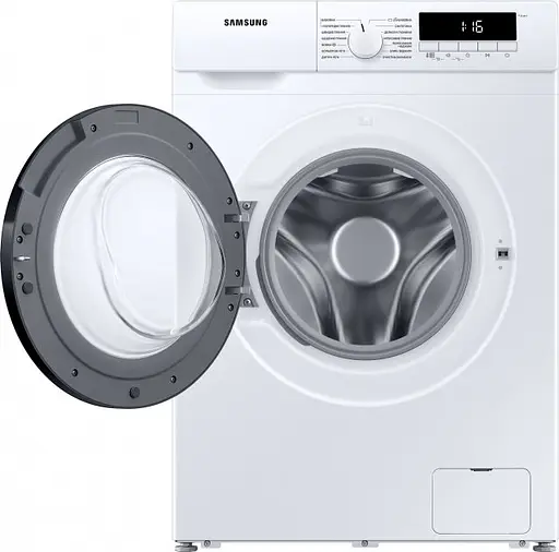 Стиральная машина Samsung WW80T3040BW/RU 8 кг фронтальная узкая 14 программ скорость отжима 1400 об/мин Класс энергопотребления A+++ 85x59.5x46.5 White - фото 4
