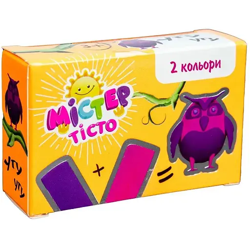 Набір для творчості Містер тісто - Сова 71732 (укр)