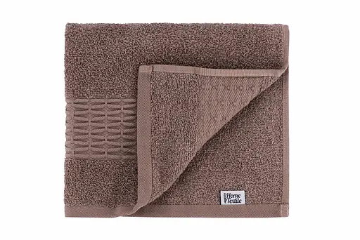 Набор полотенец махровых Ardesto Lotus 50х90 см 70х140 см 2 шт. 100% хлопок какао (ART2357CA)  - фото 4