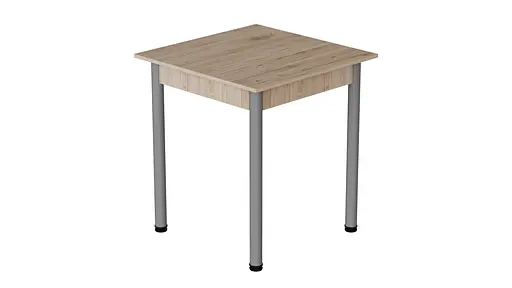 Стіл кухонний Ferrum-decor Агата 75x80x80 Сірий ДСП Сан-Марино 16мм (FRD-105636) - фото 3