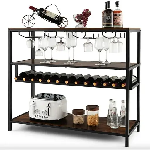 Стіл для кухні Costway Alfred фуршетний в стилі Loft - фото 7