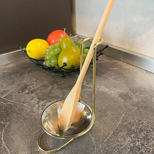 Тримач для ложки Lemax 13.5х10х17 см золото (HYJ-007 OT) - фото 3