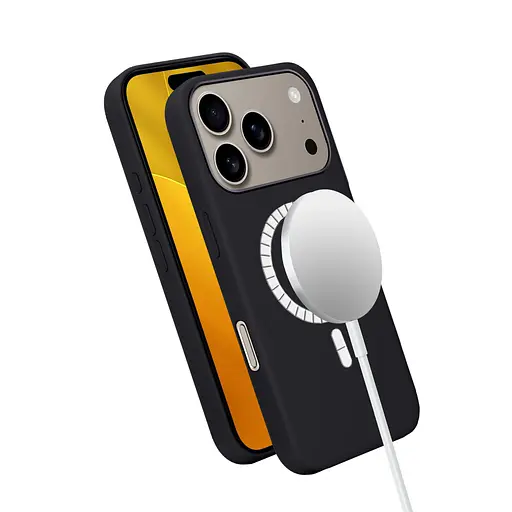 Чохол MAKE Apple iPhone 17 Pro Silicone Solo Midnight - фото 3