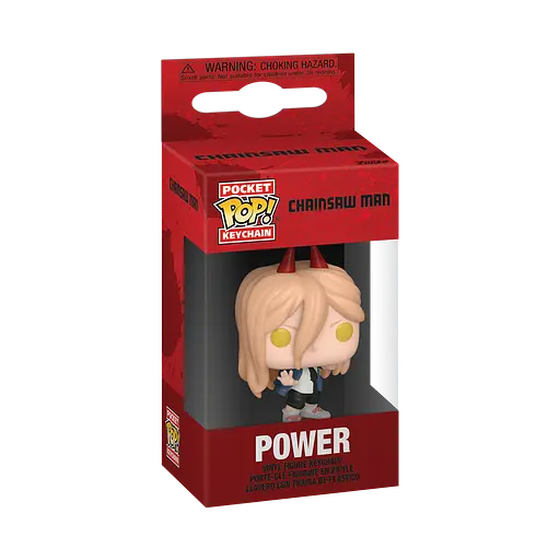 Фігурка брелок Funko Pop Людина бензопила Павер Chainsaw Man Power 4 см FP CM P1 - фото 2