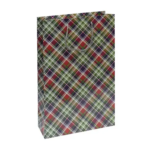 Пакет подарочный "Подарочный" 5031 цветной, большой вертикальный 25 х 36 х 12см Вид 4 - фото 1