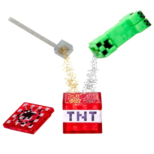 Ігровий набір-сюрприз "Створи піксельну пригоду" Miniverse 557272 серія "Mini Minecraft" - фото 6