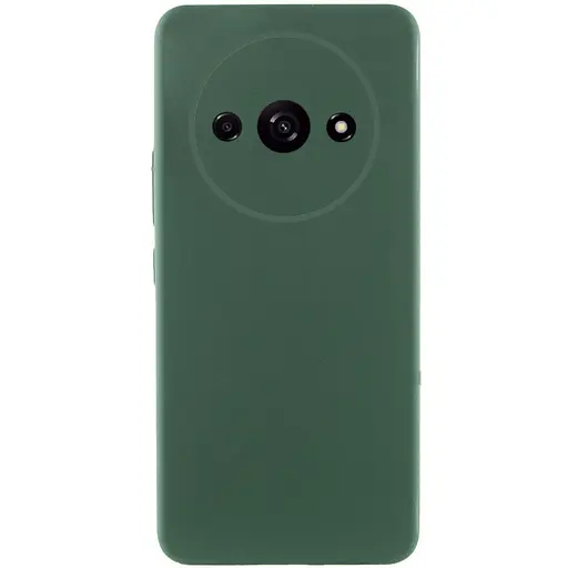 Чохол Lakshmi Silicone Cover Full Camera AAA для Xiaomi Redmi A3 Зелений/Cyprus Green