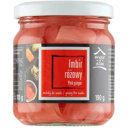 Маринований рожевий імбир House of Asia слайси 190 г