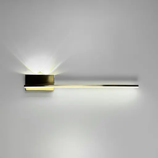 Бра Line F у латунному корпусі із лінзами по лівій стороні 60 см Арт. WJ 011/600 R AB - фото 5