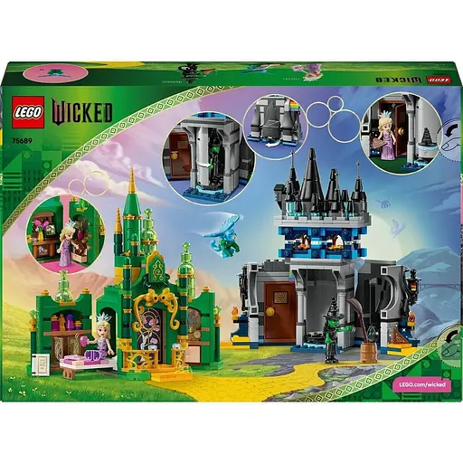 Конструктор LEGO Wicked Эмеральд-сити и замок Киамо Ко 860 деталей (75689) - фото 3