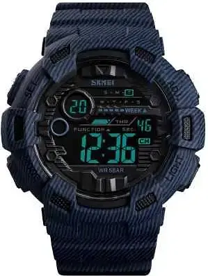 Мужские спортивные часы Skmei 1472 Champion Джинс