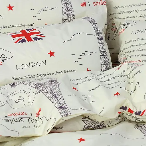 Пододеяльник 200х220см бязь бежевого цвета 327176 - фото 3