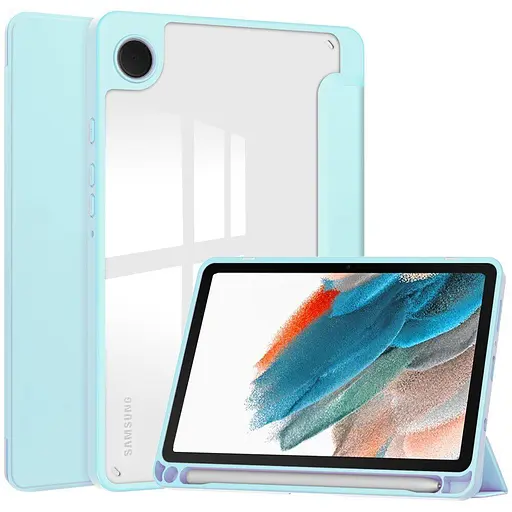 Чохол TPUCristal SlimTPU Spen holder Samsung Galaxy Tab A9 8.7 X110 X115 Голубий