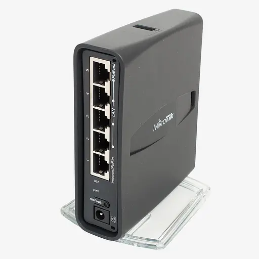 Беспроводной маршрутизатор (роутер) Mikrotik hAP ac lite tower (RB952Ui-5ac2nD-TC) - фото 7
