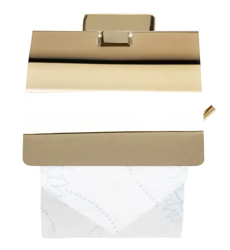 Тримач туалетного паперу Rea Oste 5 золотий золотий REA-80080 Золотий - фото 3