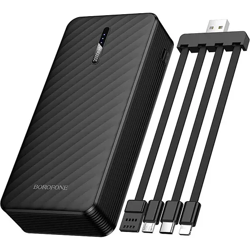 Внешний аккумулятор Borofone BJ84A 20000mAh 22.5W Black [156653] - фото 2