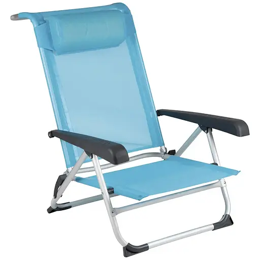 Кресло раскладное Bo-Camp Saint-Tropez голубое (DAS303394)