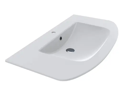 Умивальник Miraggio Dea 1000 matt 0002451, Білий матовий - фото 2