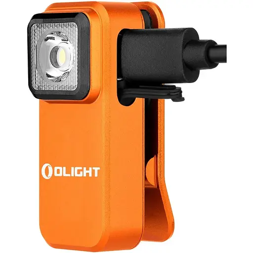 Ліхтар Olight Oclip orange - фото 4