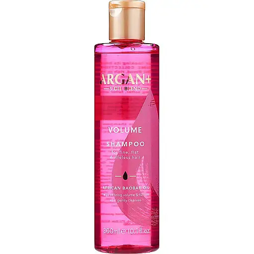 Шампунь для волосся Argan+ Volume Shampoo African Baobab Oil 300 мл - фото 1