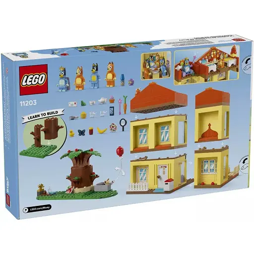 Конструктор LEGO Bluey Семейный дом Блуи 382 детали (11203) - фото 9