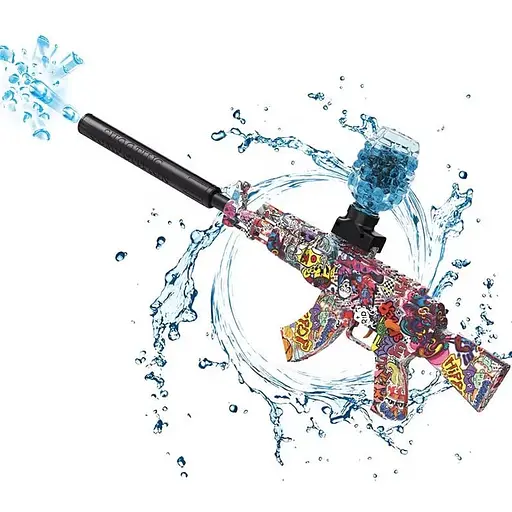 Бластер автоматический OldBro Auto AK 47 Gel Ball с гель шариками орбиз 10500 шт. eXtream Red - фото 1