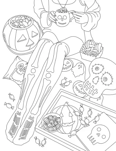 Розмальовка #Girls#Fashion#Party - фото 3