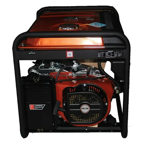 Бензиновий генератор EF Power 6,0/6,5 кВт, одно/трифазний, ручний запуск (RD7500S) - фото 4