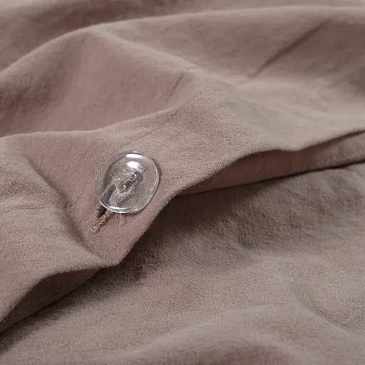 Постільна білизна Lotus Home Washed cotton Kansas пудровий євро (svt-2000022350044) - фото 4