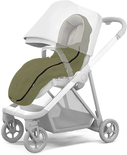 Теплий конверт-накидка Thule Stroller Footmuff Soft Green (TH 11200325) - фото 2