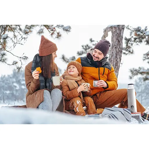 Термос Mountain Goat 1 л Silver (P-5907739315755) - фото 9