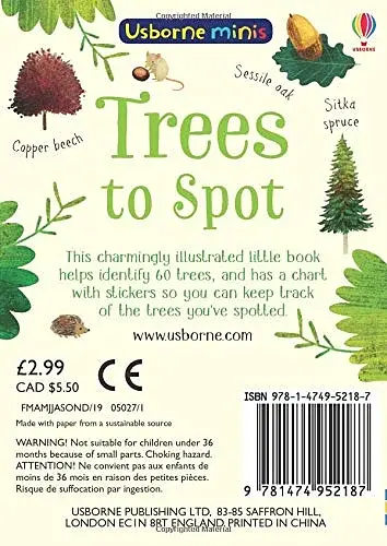 Trees to Spot. Usborne Minis