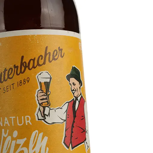 Пиво Lauterbacher Natur Weizen светлое нефильтрованное 5.3% 0.5 л  - фото 5