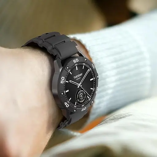 Безель Sikai для смартгодинника Xiaomi Watch S3 Black-red - фото 3