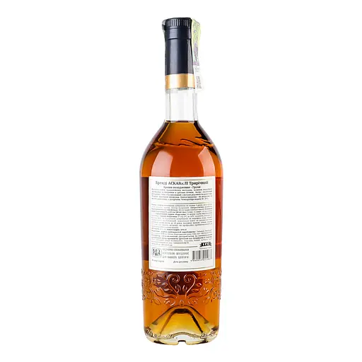 Бренди Асканелы грузинский 3 звезды 40% 0.5 л (319787) - фото 3
