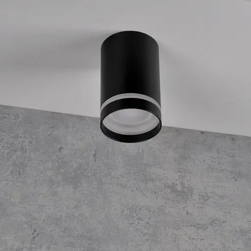 Точковий світильник Polux Goldlux 319890 Fabri GU10 1x10W IP20 BK - фото 2