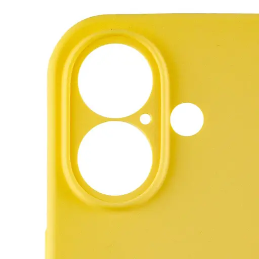 Чохол Epik Silicone Case Full Camera Protective AA для Apple iPhone 16, 6.1 Жовтий/Yellow - фото 5