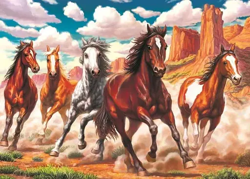 Пазл Art Puzzle Перегони у долині 1000 ел. (4224) - фото 2