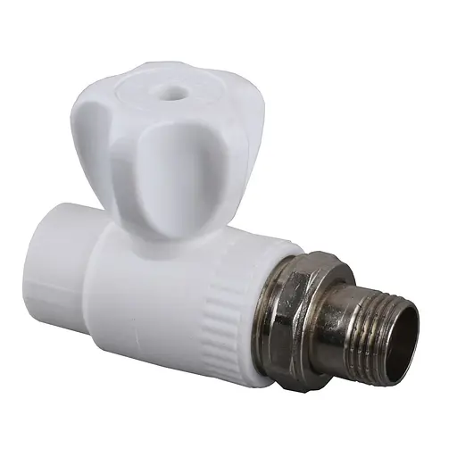 Кран радіаторний кутовий Kalde PPR ф20 x 1/2 000017871 - фото 1