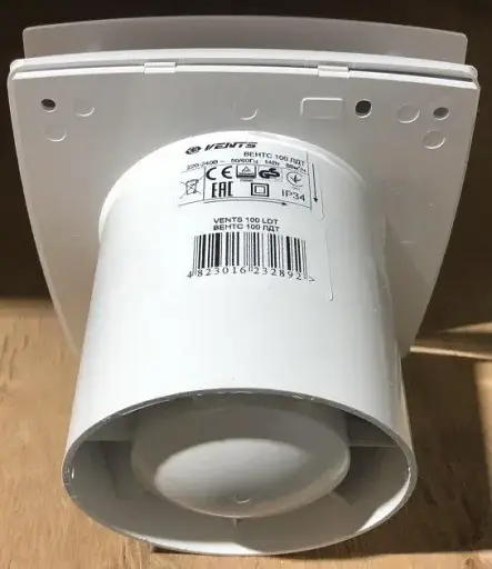 Вентилятор вытяжной бытовой Vents 100 ЛДТ с таймером - фото 7