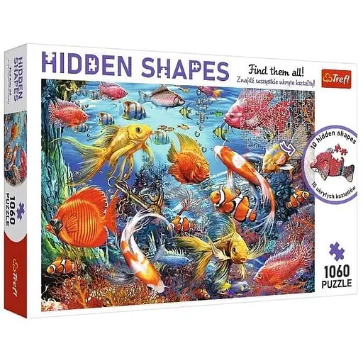 Пазл Trefl Hidden Shapes Подводная жизнь 1060 эл. (10676)