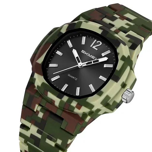 Наручний годинник Skmei 2382 Army Green Camouflage, 2382CMGN (18370) - фото 2